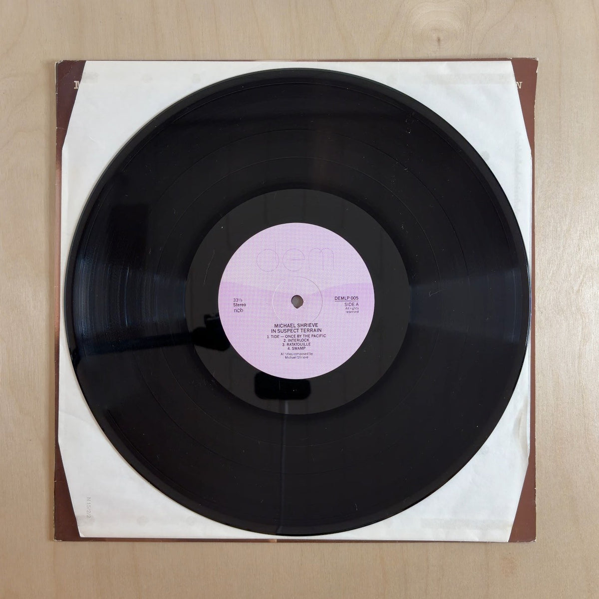Michael Shrieve – In Suspect Terrain – record label