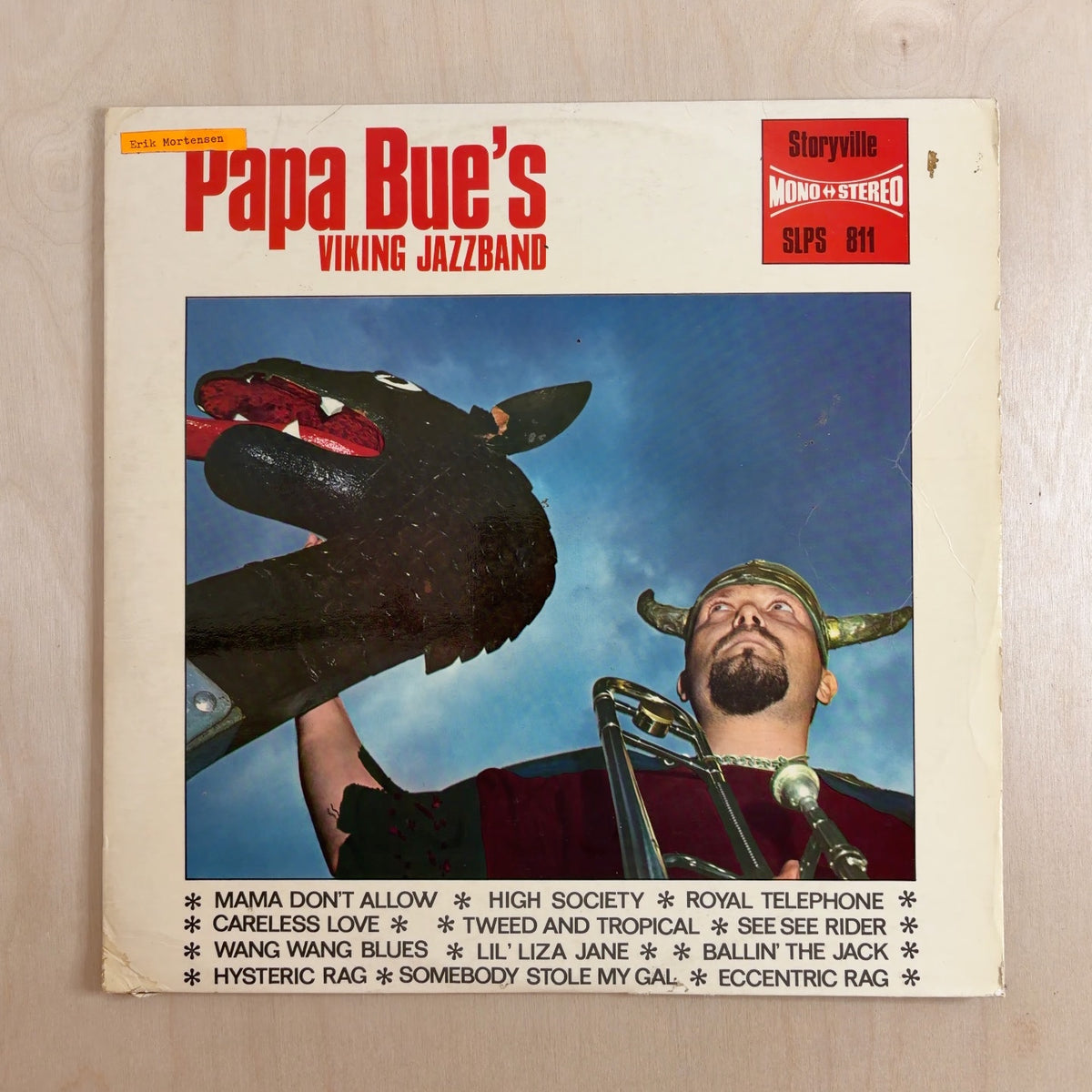 Papa Bue's Viking Jazz Band, Champion Jack Dupree – Papa Bue's Viking Jazzband And Jack Dupree – front cover