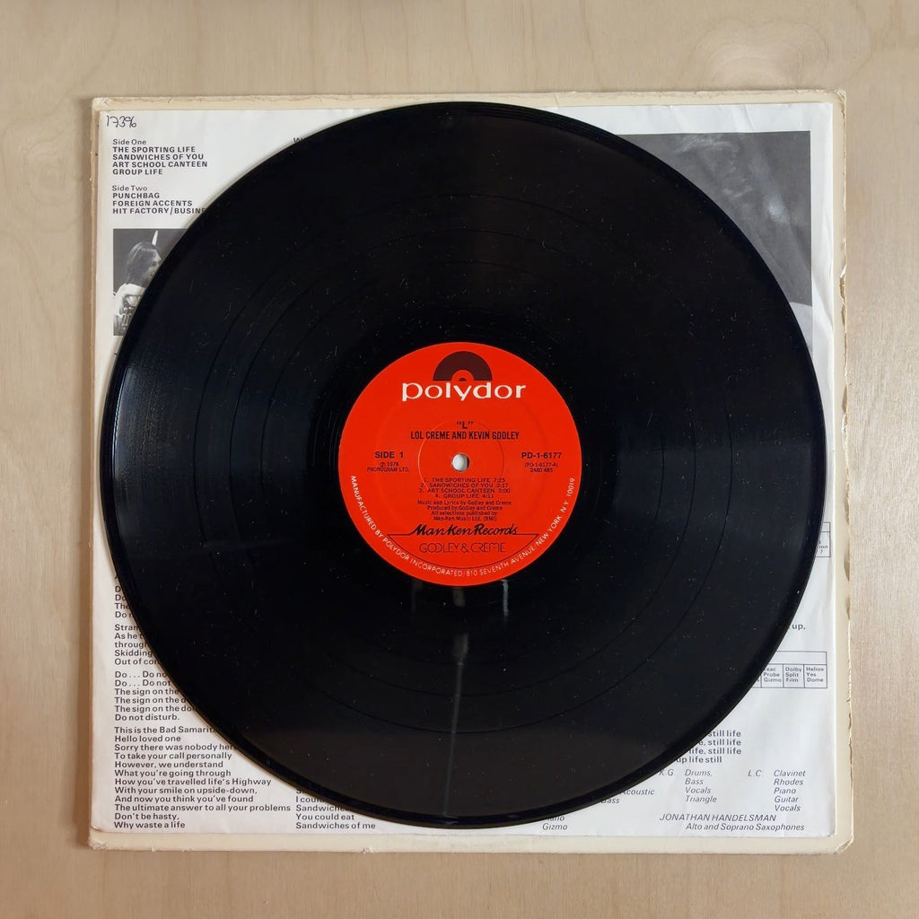 Godley & Creme – L – record label