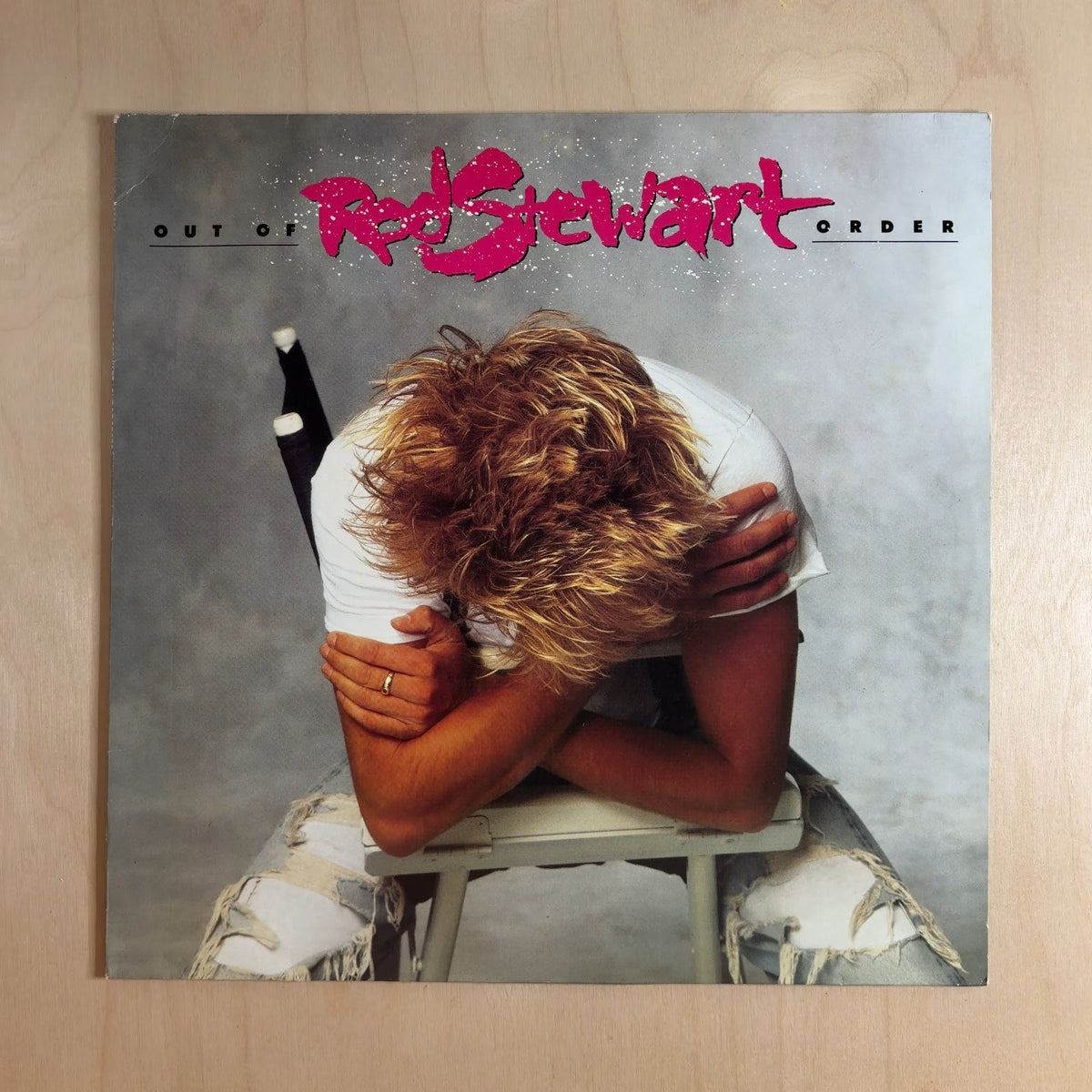 Rod Stewart – Out Of Order – front cover
