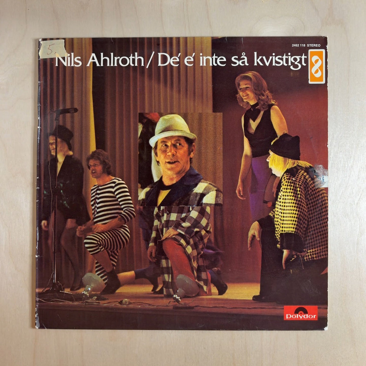 Nils Ahlroth – De' E´ Inte Så Kvistigt – front cover