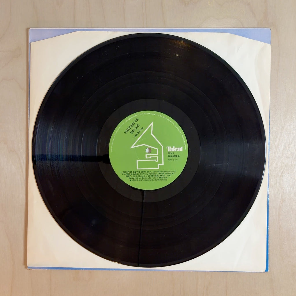 Fats Domino – Sleeping On The Job – record label