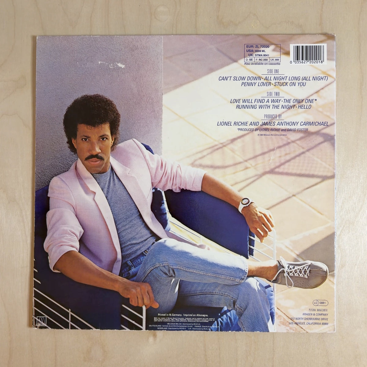 Lionel Richie – Can't Slow Down