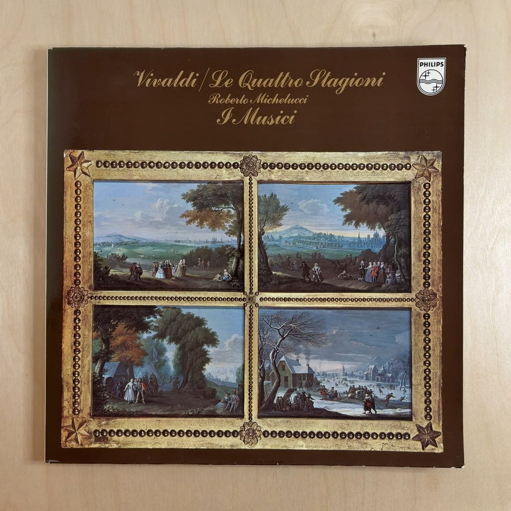 Antonio Vivaldi, Roberto Michelucci, I Musici – Le Quattro Stagioni – front cover