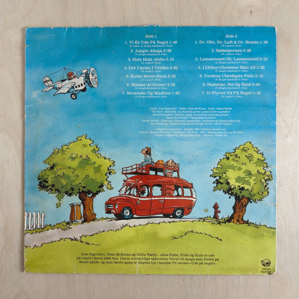 Tom McEwan, Jess Ingerslev, Ghita Nørby – Vi Er Ude På Noget – back cover