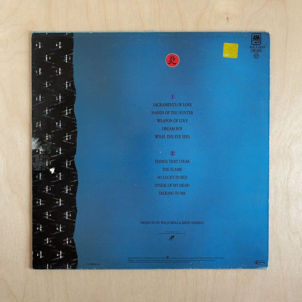 Annabel Lamb – The Flame – back cover