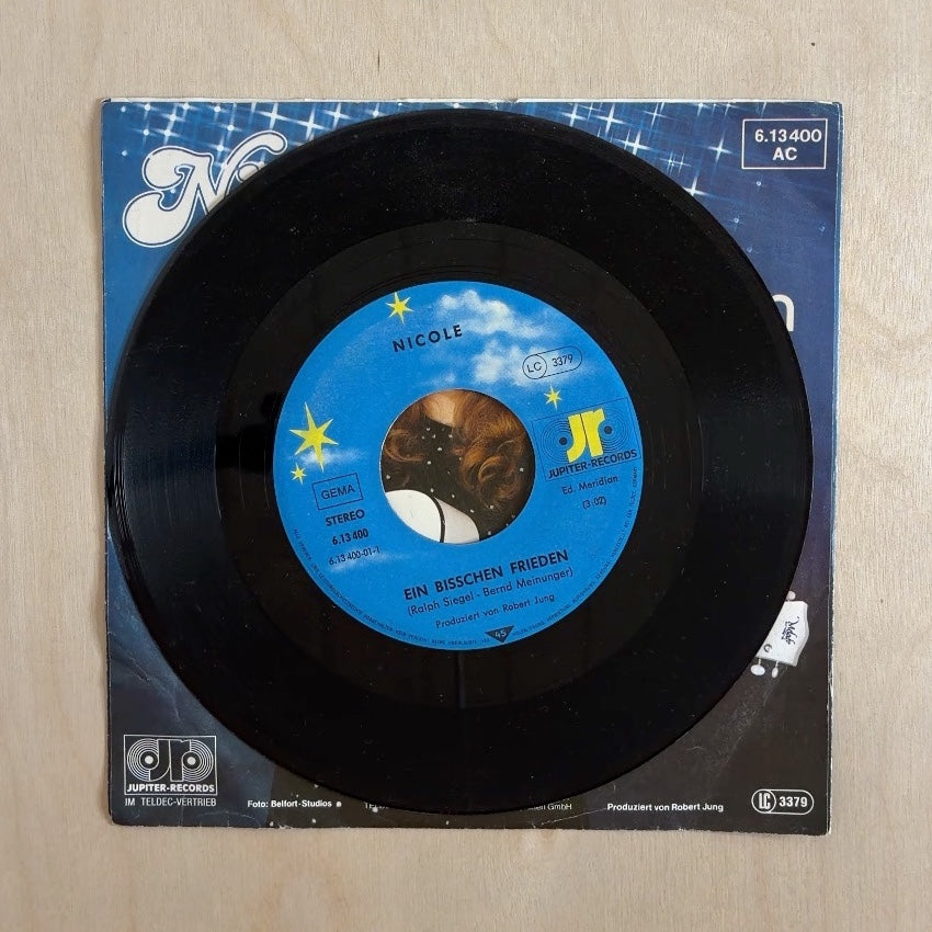 Nicole – Ein Bißchen Frieden – record label