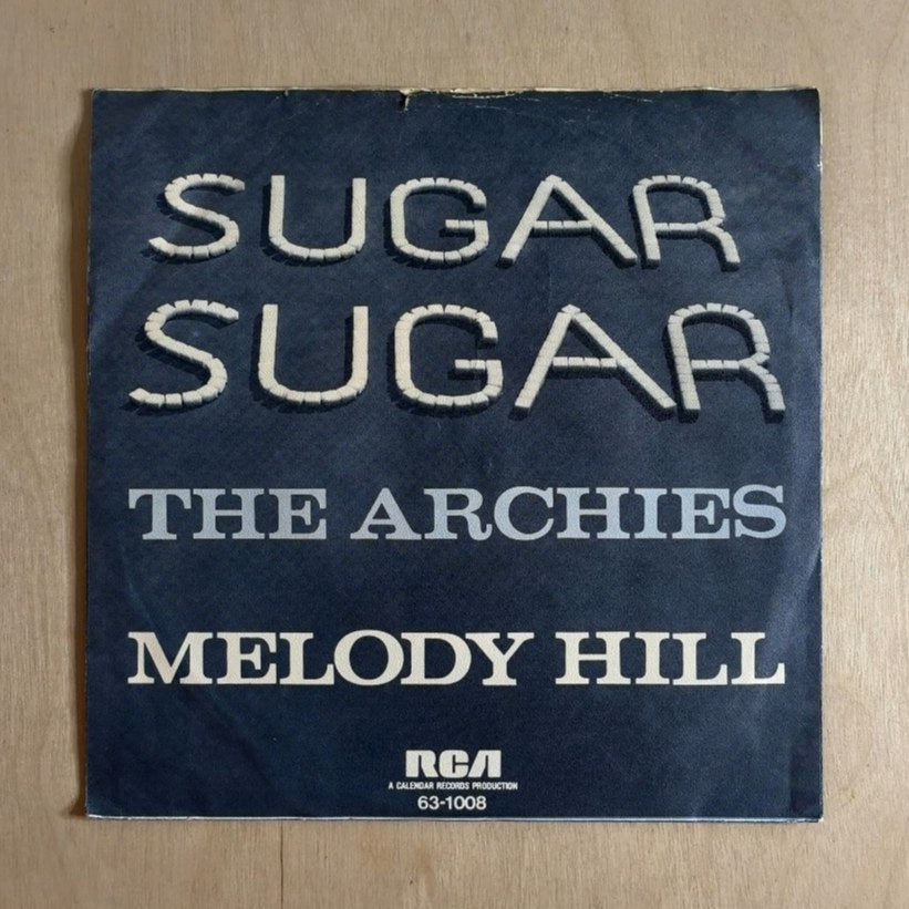 The Archies – Sugar, Sugar / Melody Hill – front cover