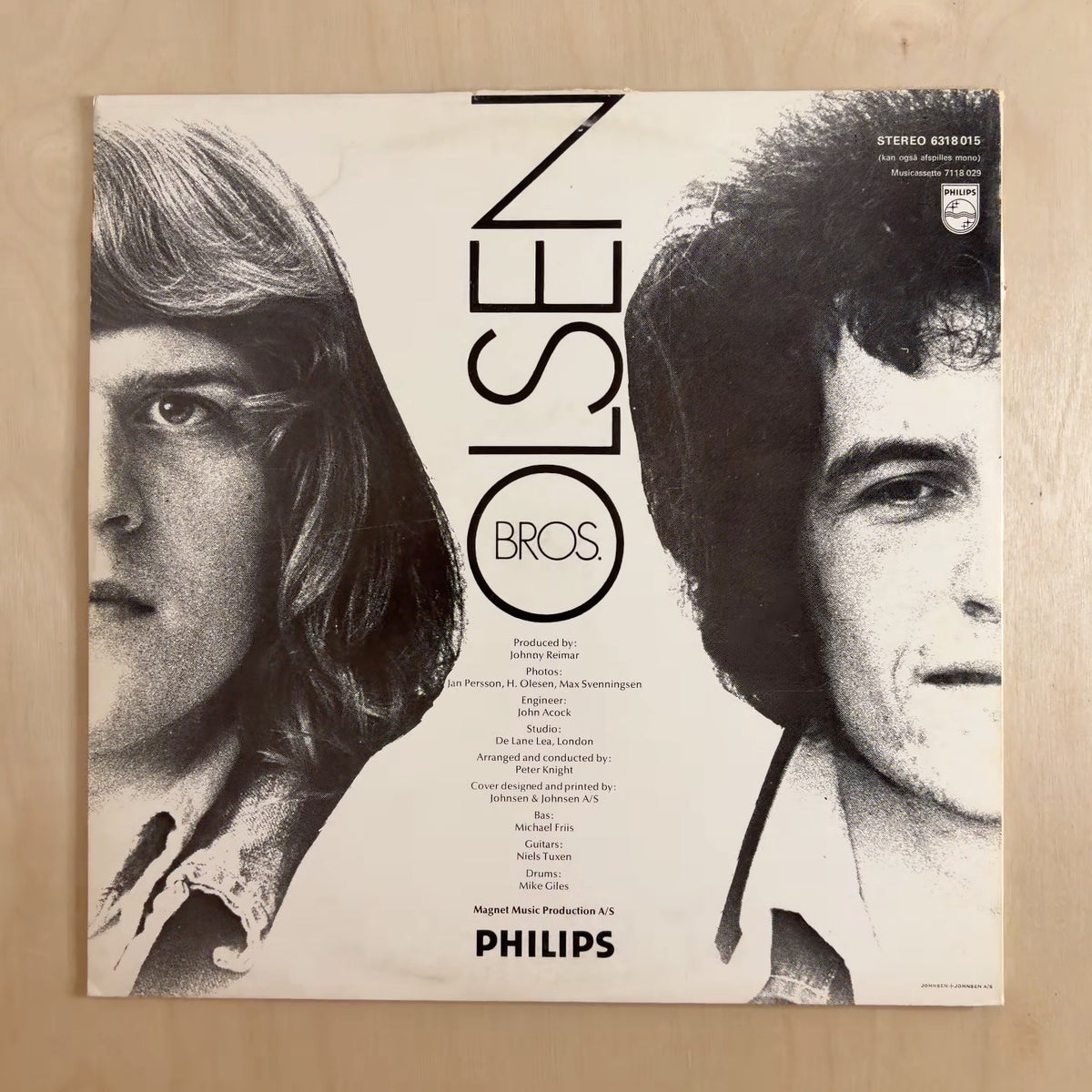 Olsen Brothers – For What We Are – back cover
