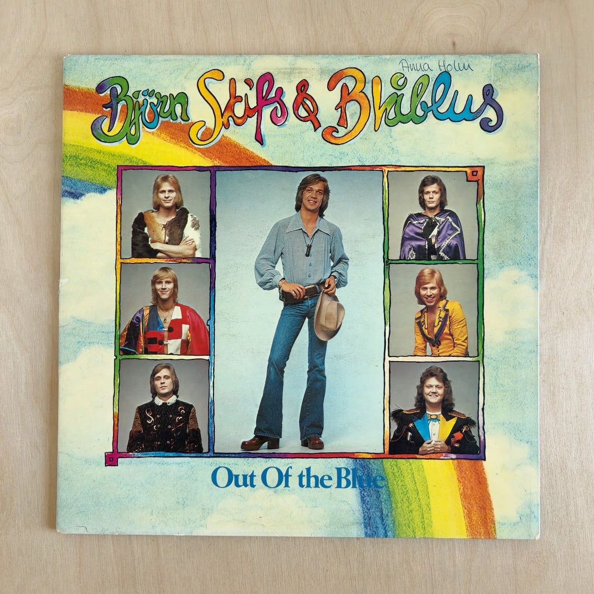 Björn Skifs & Blåblus – Out Of The Blue – front cover