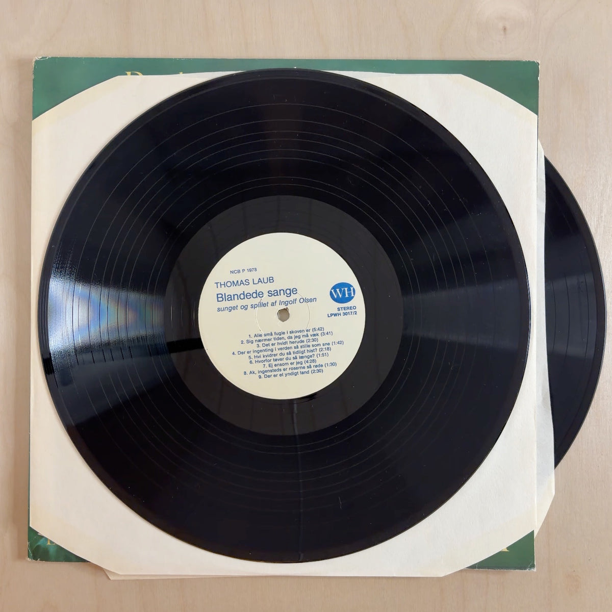 Carl Nielsen, Thomas Laub, Ingolf Olsen – Danske Sange, Salmer Og Viser – record label
