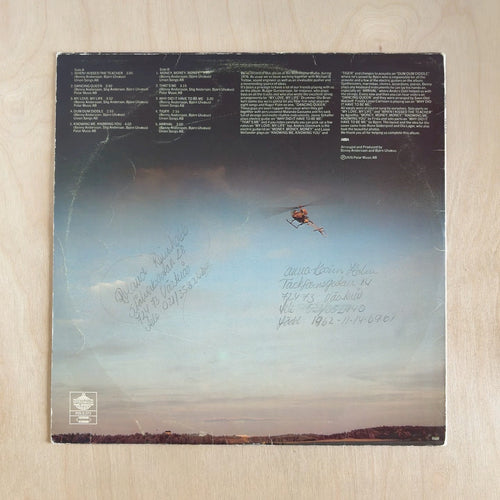 ABBA – Arrival – back cover
