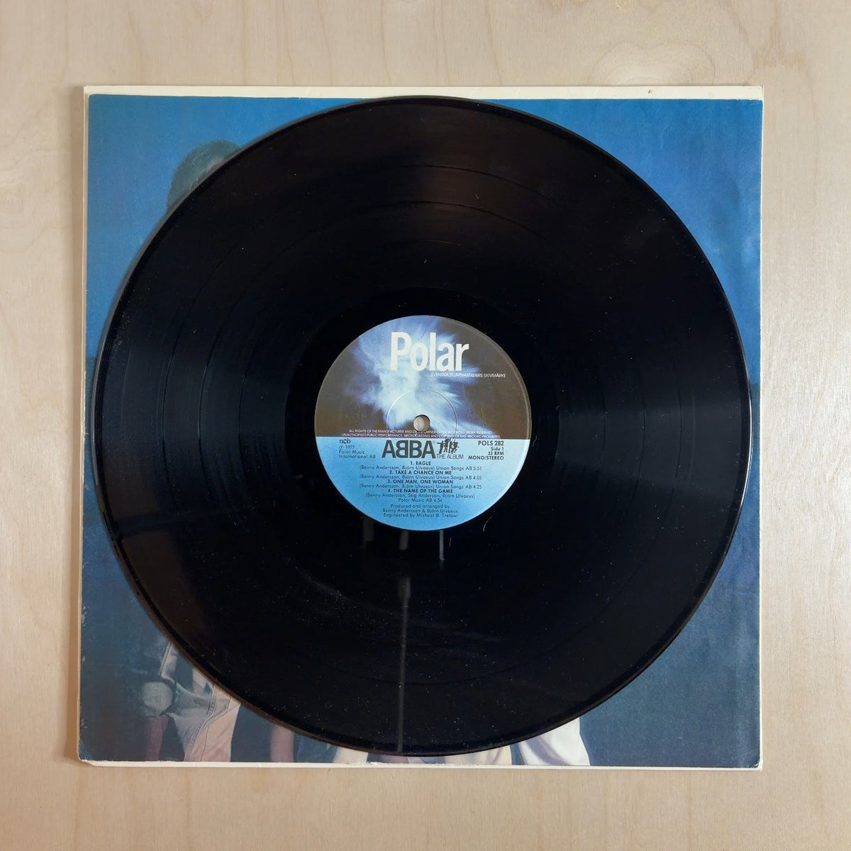ABBA – The Album – record label
