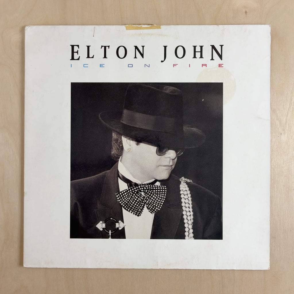 Elton John – Ice On Fire – front cover