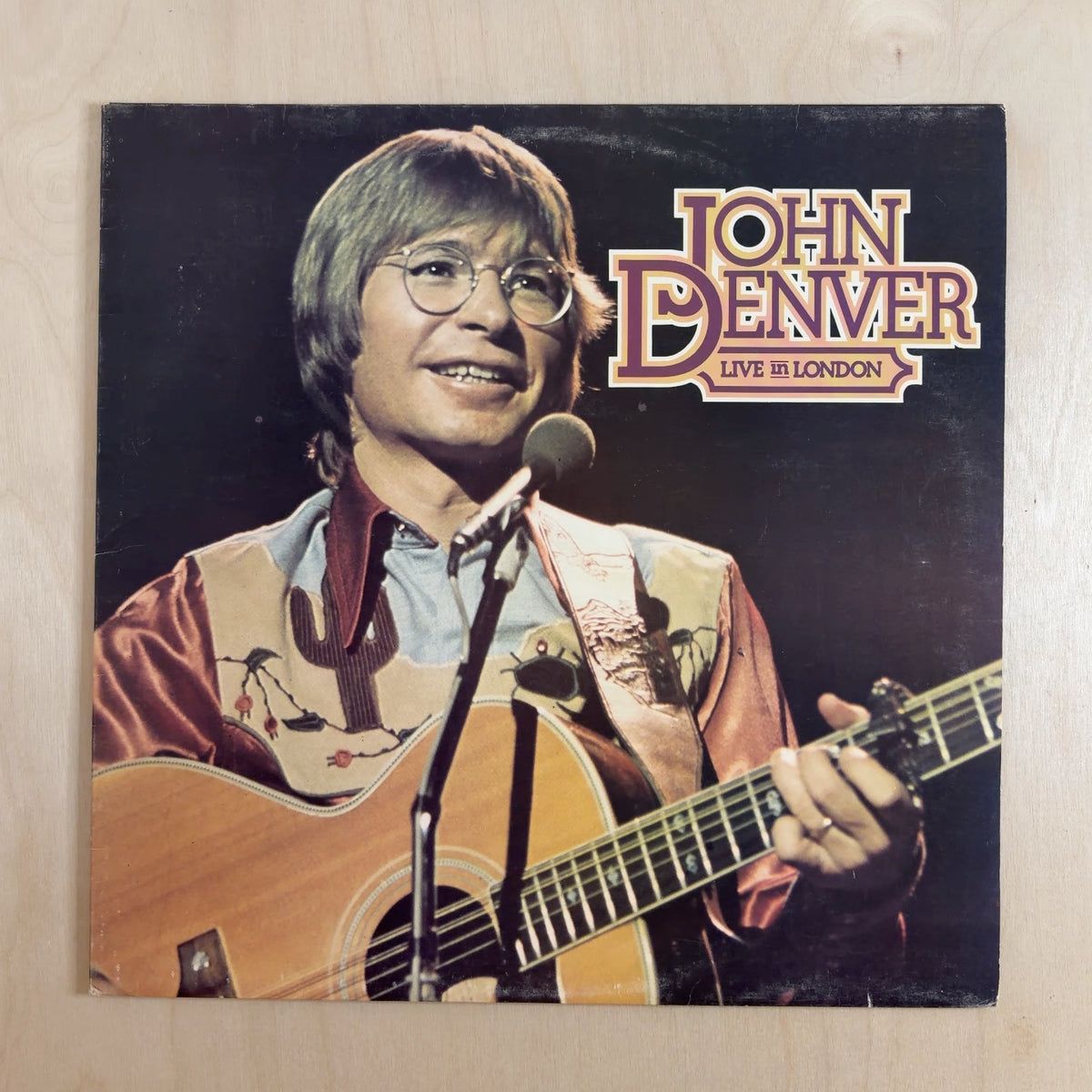 John Denver – Live In London – front cover