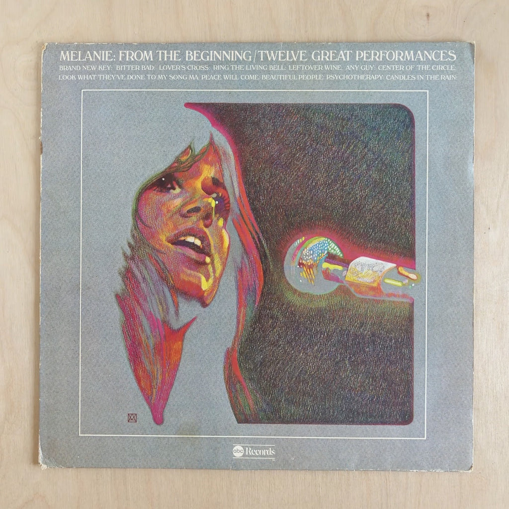 Melanie – From The Beginning / Twelve Great Performances – front cover