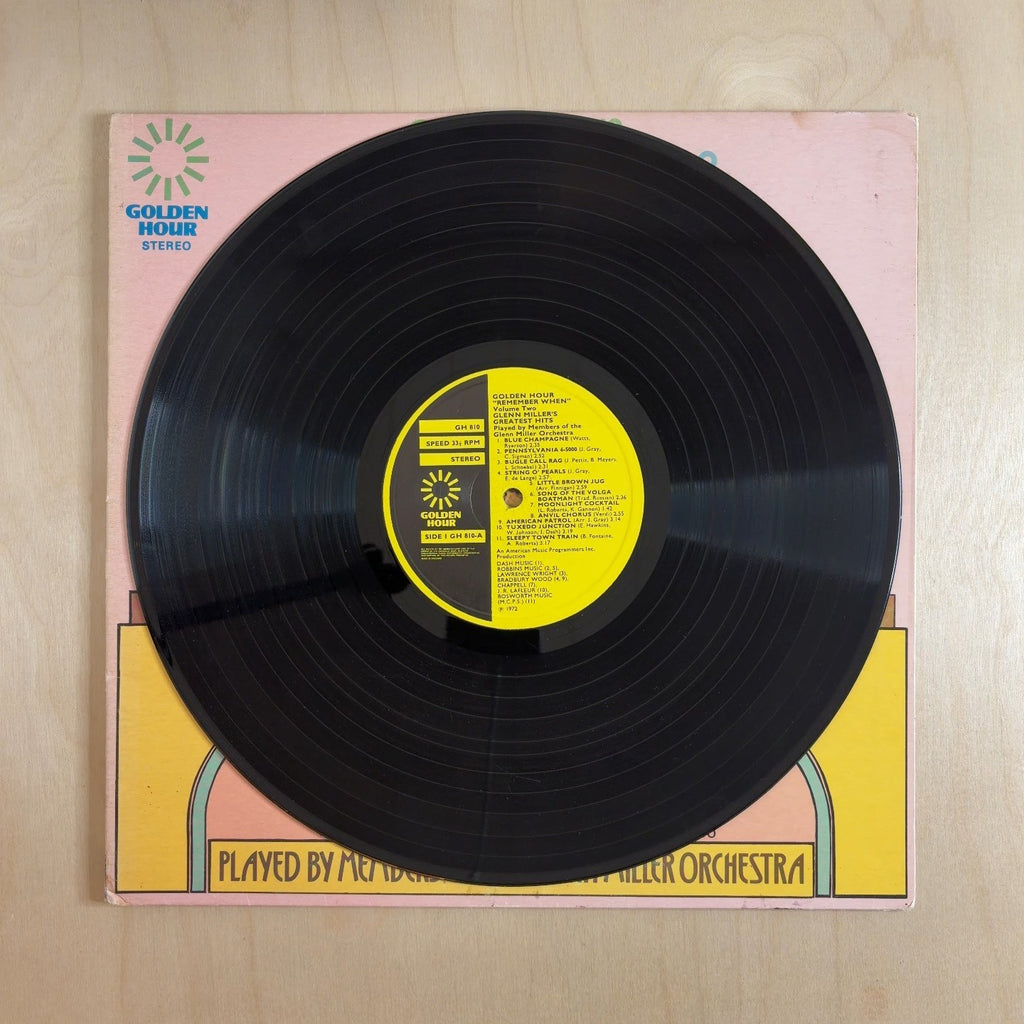 Members Of The Glenn Miller Orchestra – Remember When Vol.2 - Glenn Miller's Greatest Hits – record label