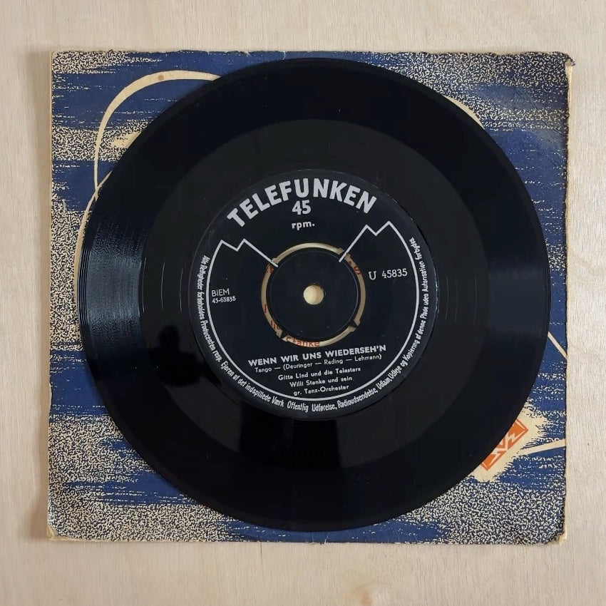 Gitta Lind, Die Telestars – Weisser Holunder / Wenn Wir Uns Wiederseh'n – record label