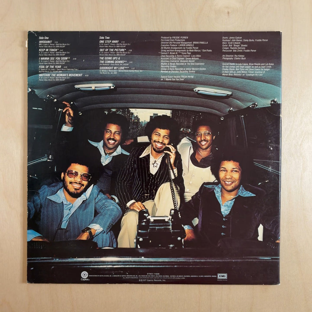 Tavares – Love Storm – back cover