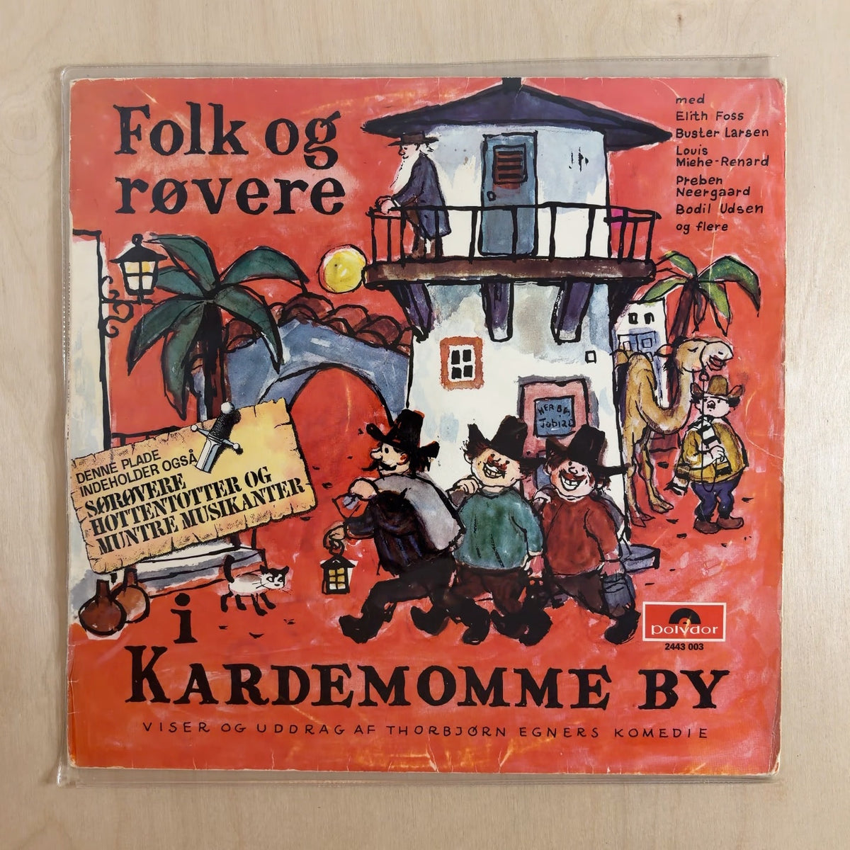 Various – Folk Og Røvere I Kardemomme By / Sørøvere, Hottentotter Og Muntre Musikanter – front cover