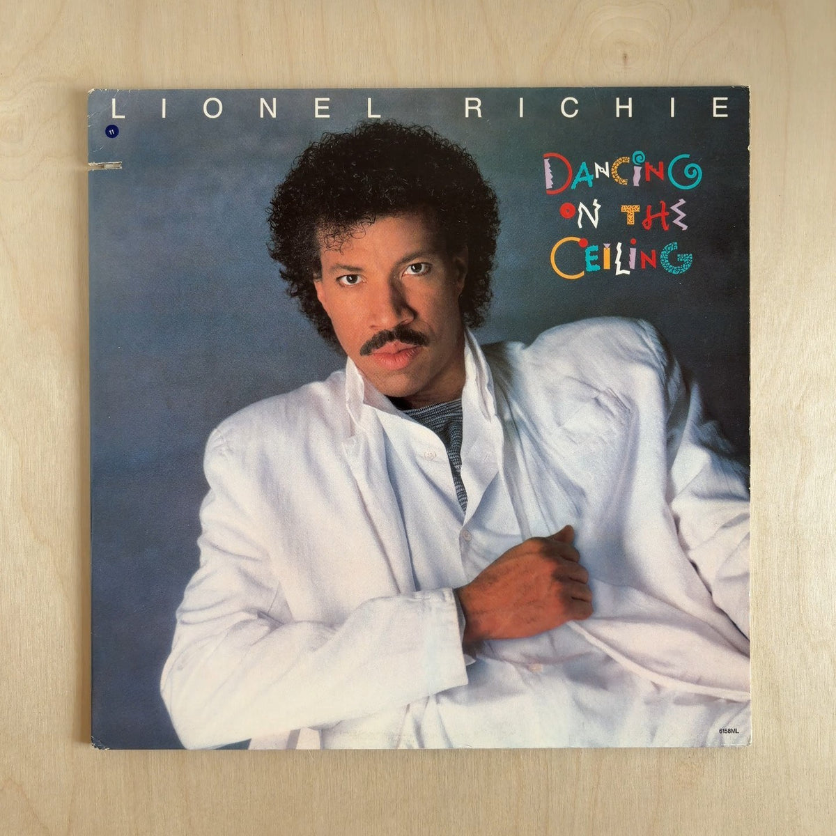 Lionel Richie – Dancing On The Ceiling – front cover