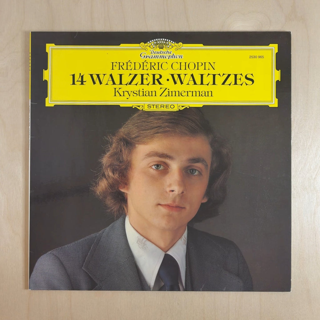 Frédéric Chopin, Krystian Zimerman – 14 Walzer = Waltzes – front cover