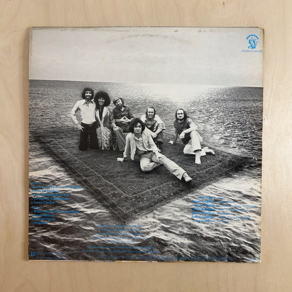 Pacific Eardrum – Beyond Panic – back cover