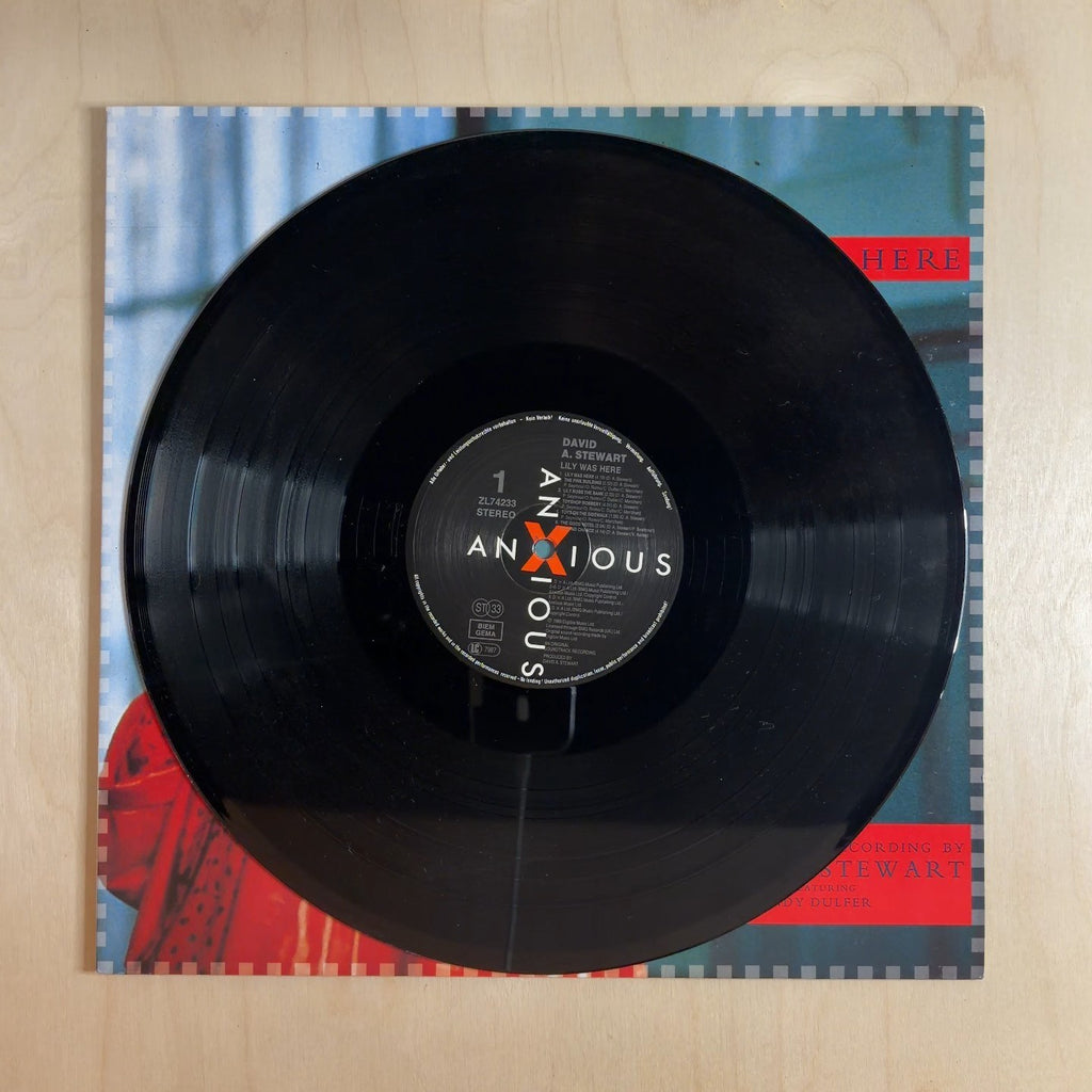 David A. Stewart, Candy Dulfer – Lily Was Here – record label