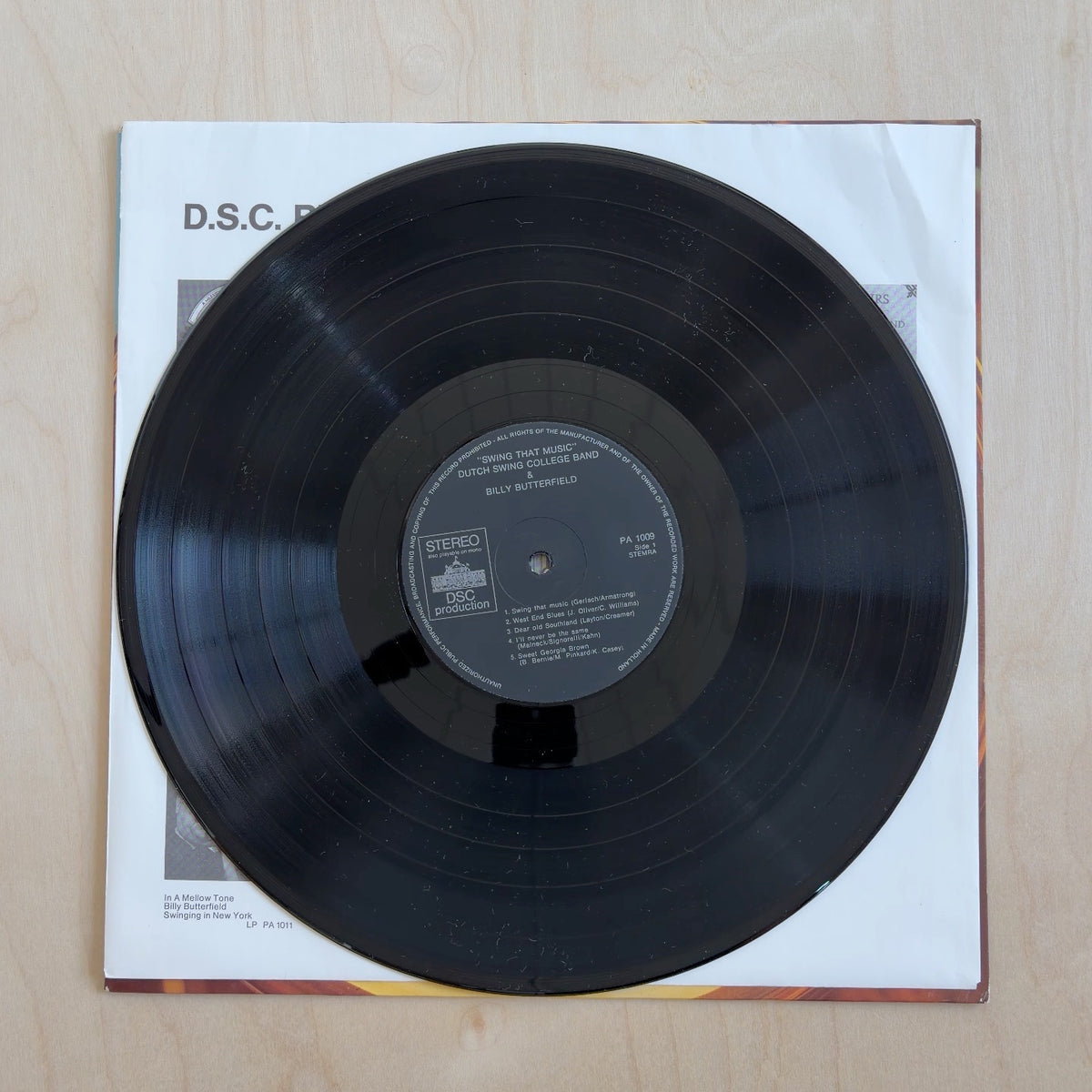 The Dutch Swing College Band, Billy Butterfield – Swing That Music