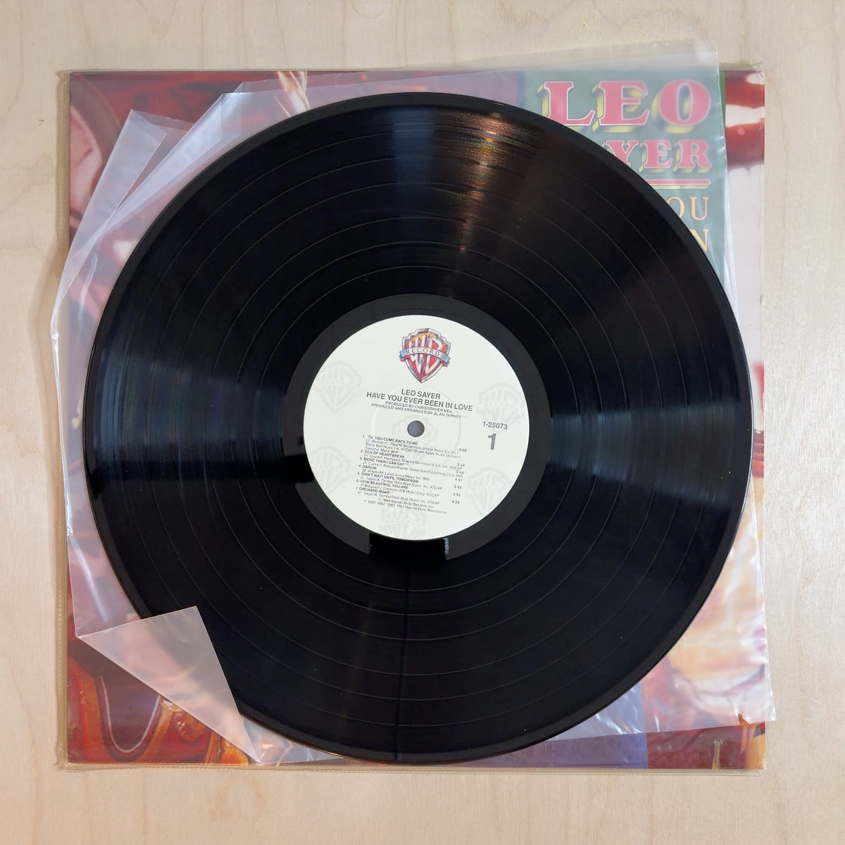 Leo Sayer – Have You Ever Been In Love – record label