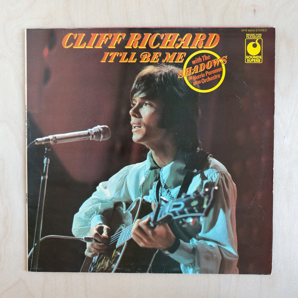 Cliff Richard & The Shadows, Cliff Richard, Norrie Paramor And His Orchestra – It'll Be Me – front cover