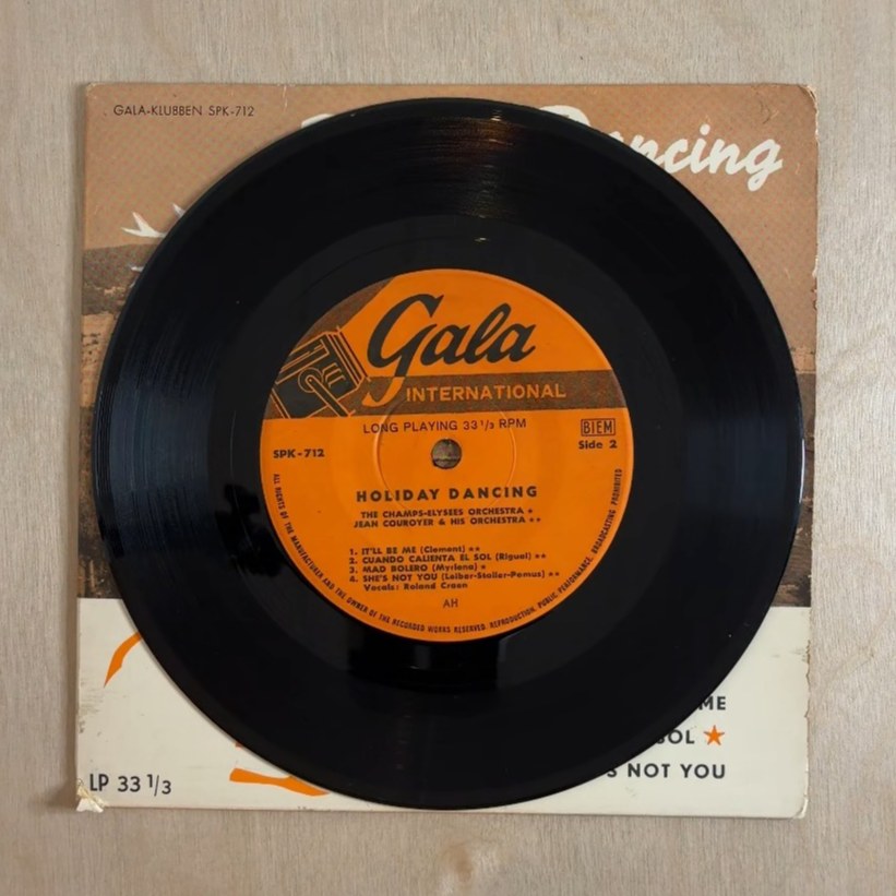 Various – Holiday Dancing – record label