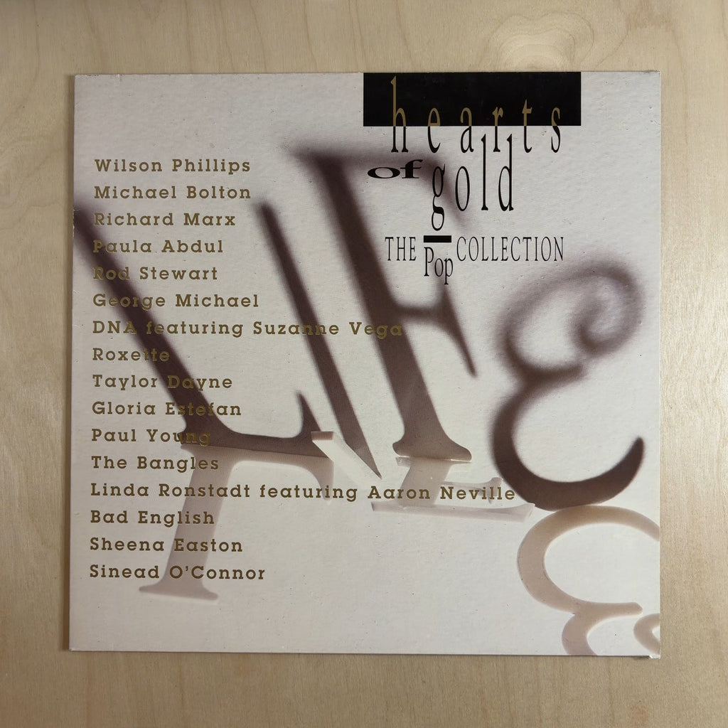 Various – Hearts Of Gold - The Pop Collection – front cover