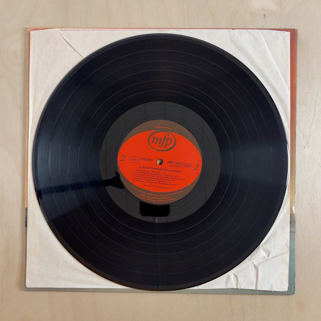 Mr. Tat's Dancing-Band – Classic Made For Dancing – record label