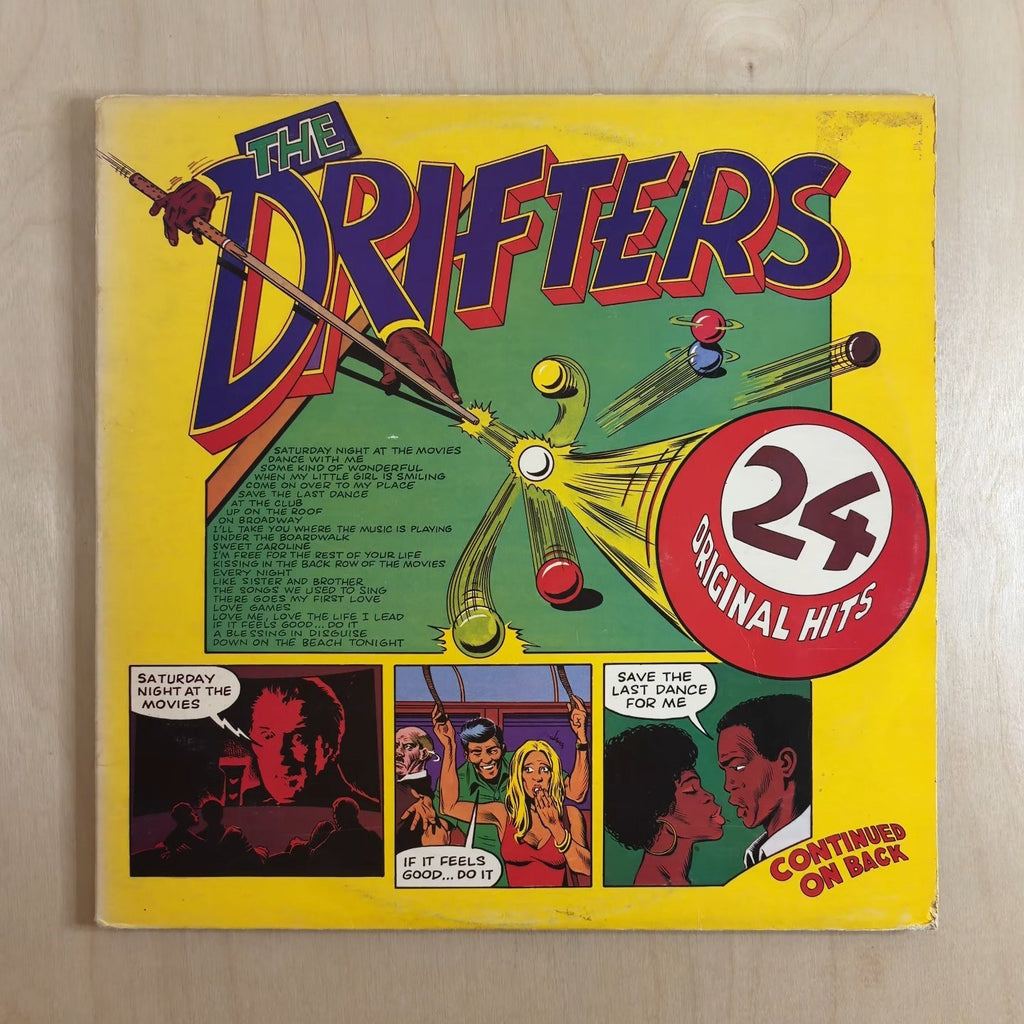 The Drifters – 24 Original Hits – front cover