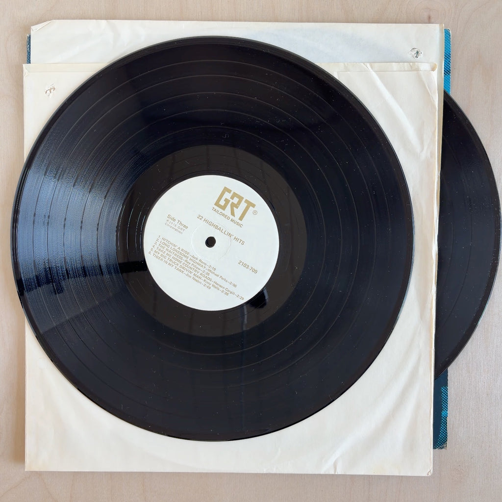 Various – 22 High-Ballin' Hits! – record label