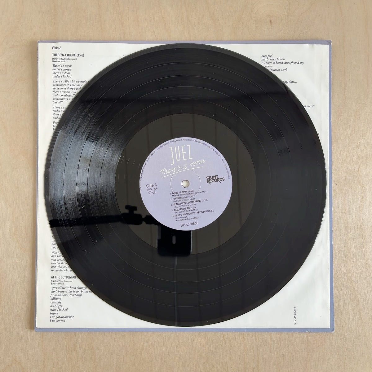 Juez – There's A Room – record label