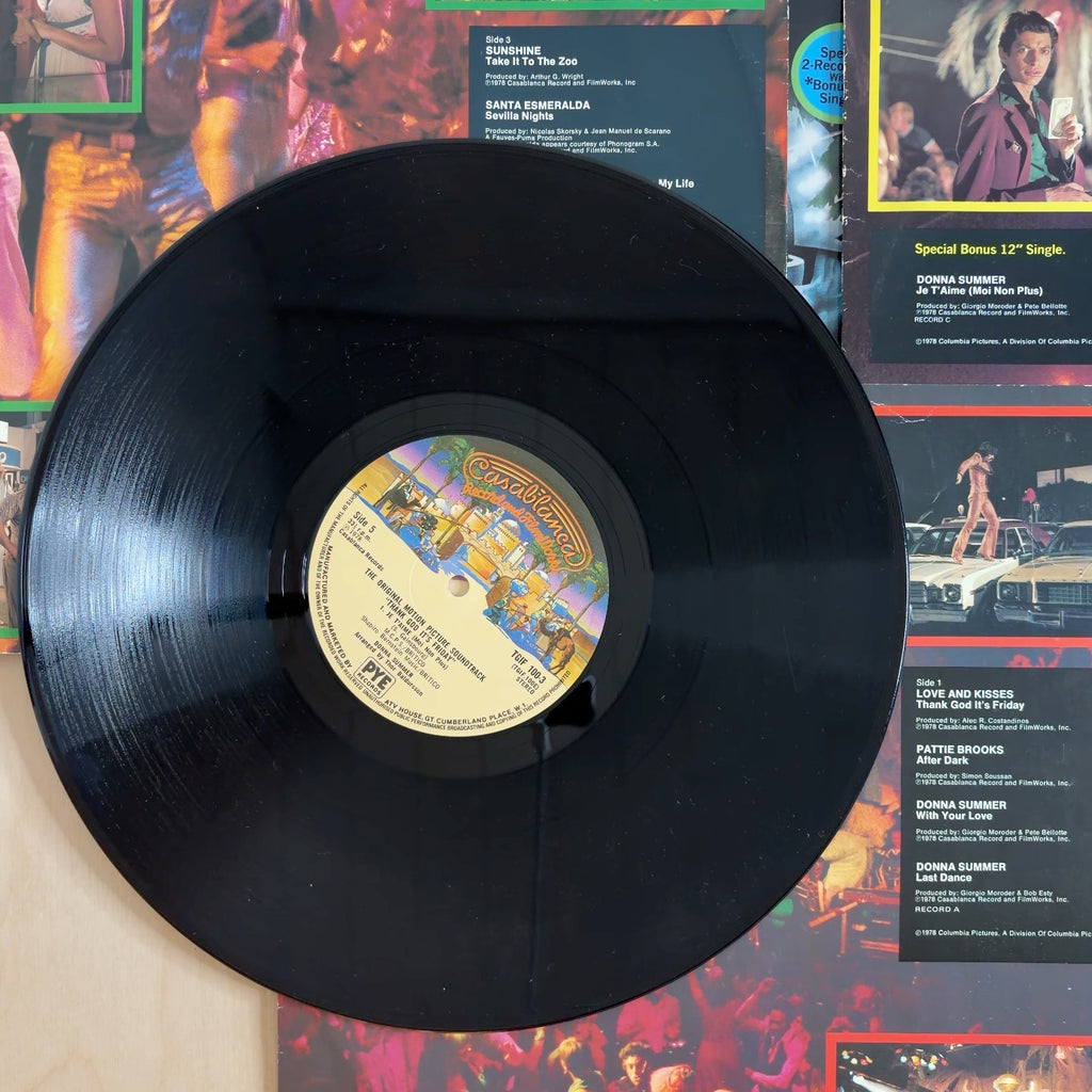 Various – Thank God It's Friday – record label