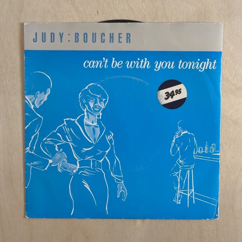 Judy Boucher – Can't Be With You Tonight – front cover