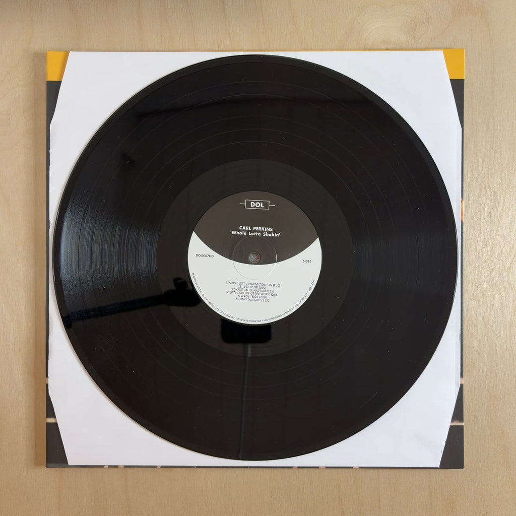 Carl Perkins – Whole Lotta Shakin' – record label