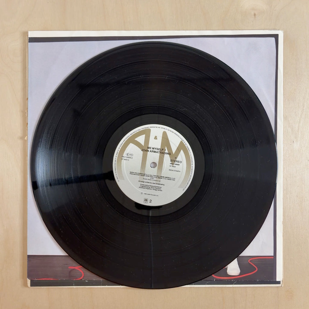 Joan Armatrading – Me Myself I – record label