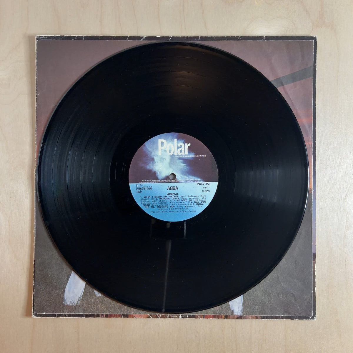 ABBA – Arrival – record label