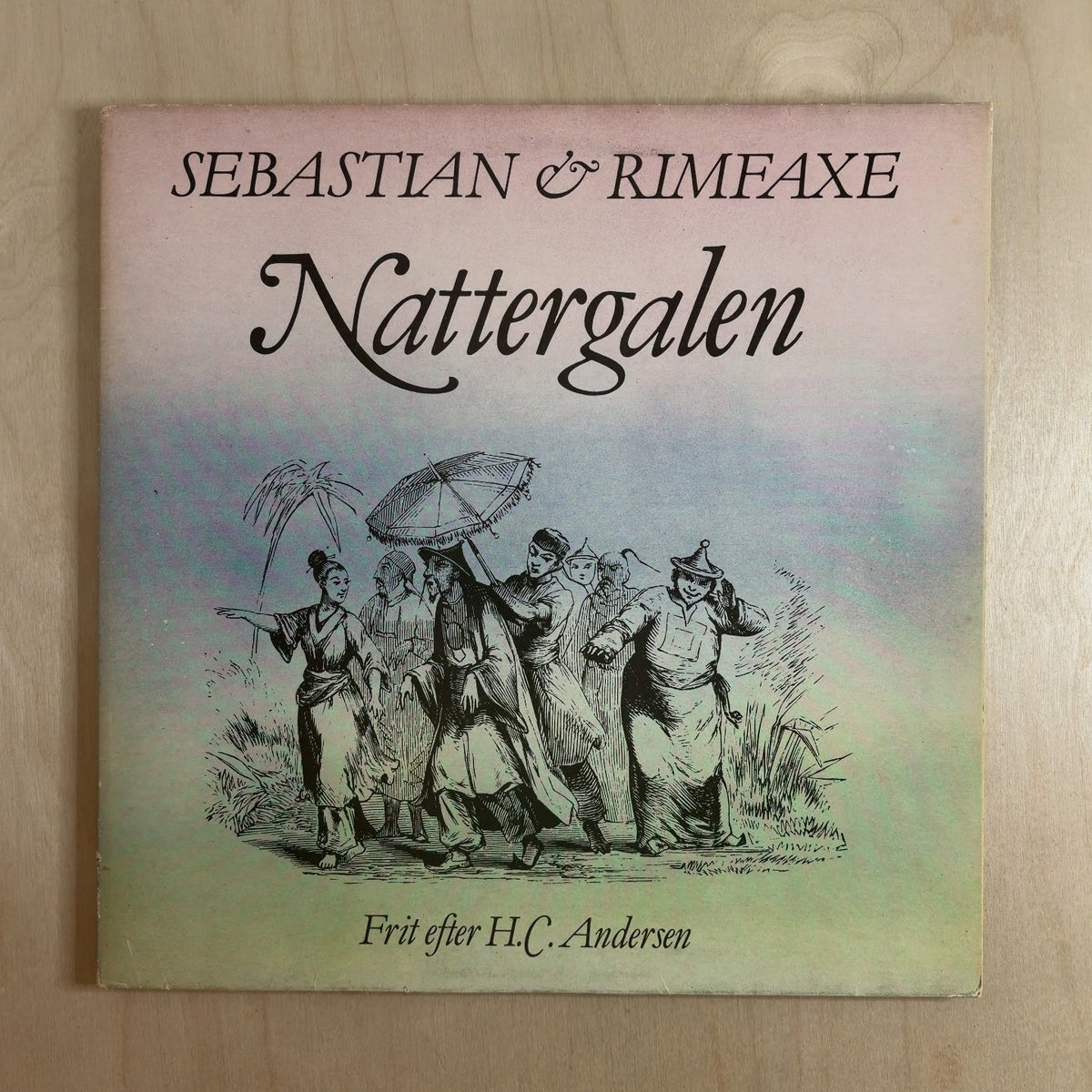 Sebastian (5), Rimfaxe – Nattergalen – front cover