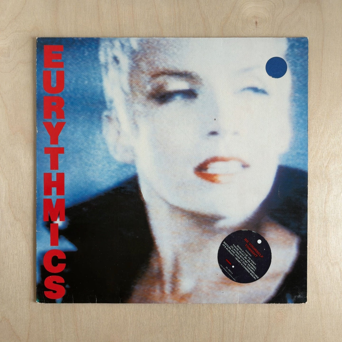 Eurythmics – Be Yourself Tonight – front cover