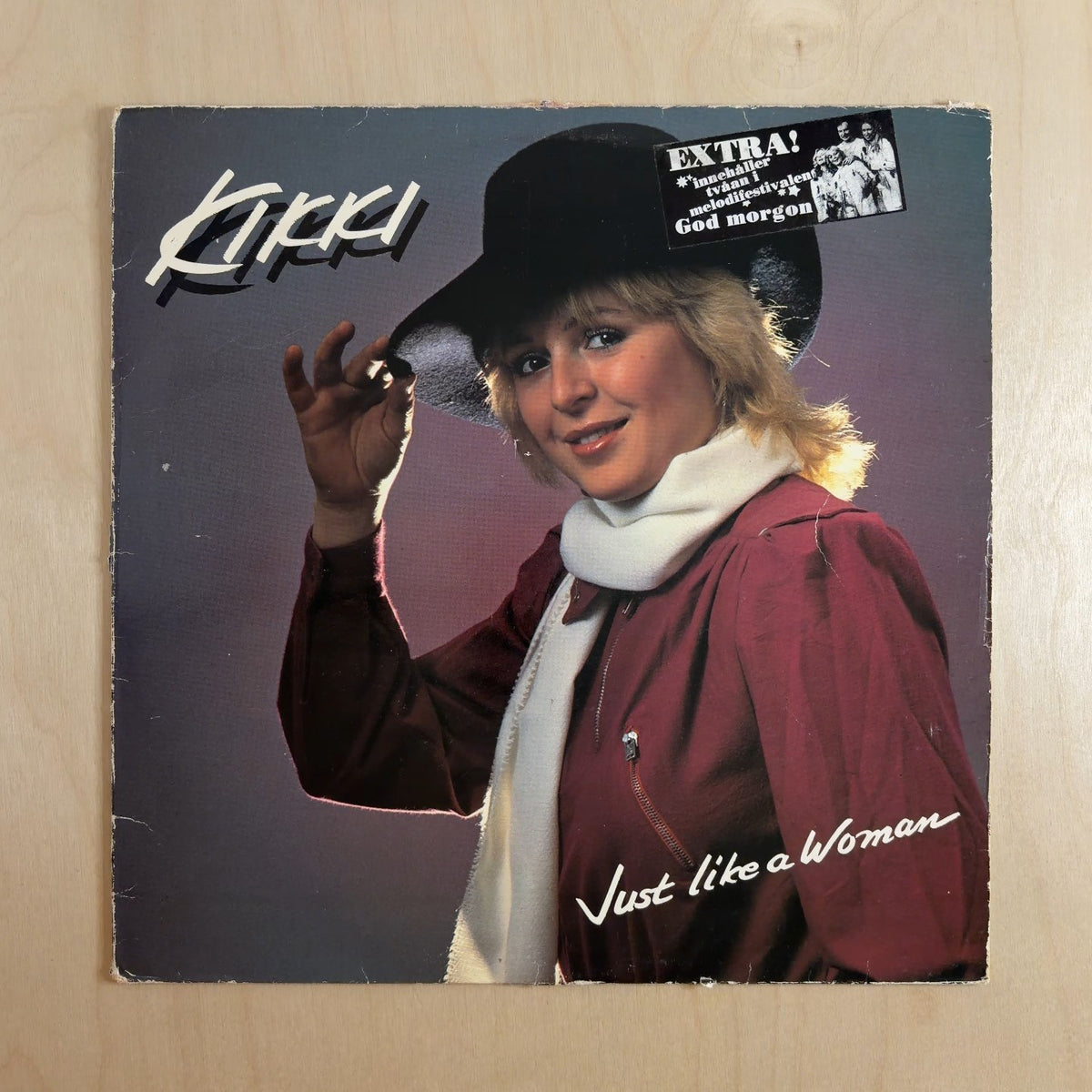 Kikki Danielsson – Just Like A Woman – front cover