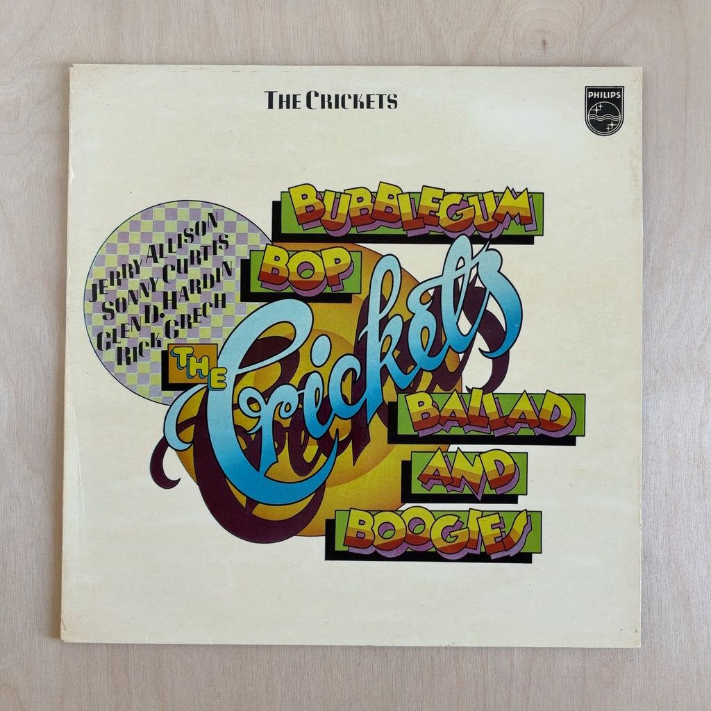 The Crickets – Bubblegum, Bop, Ballad And Boogies – front cover