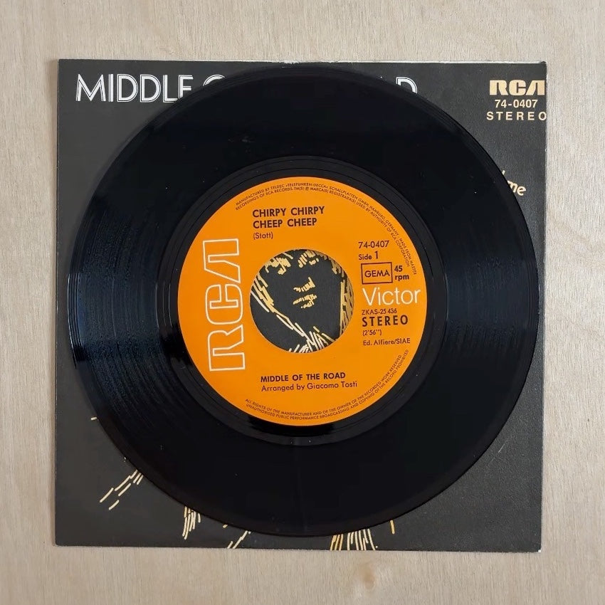 Middle Of The Road – Chirpy Chirpy Cheep Cheep – record label