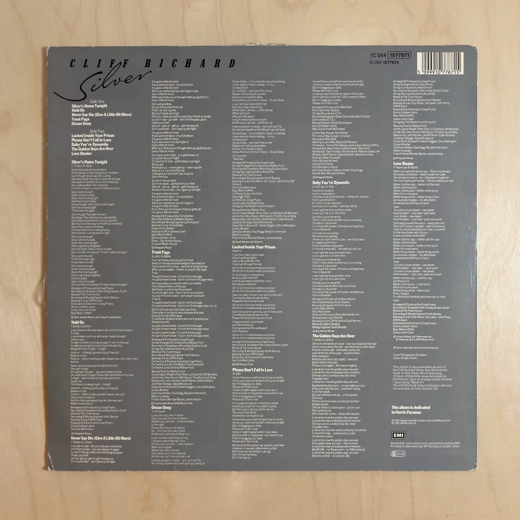Cliff Richard – Silver