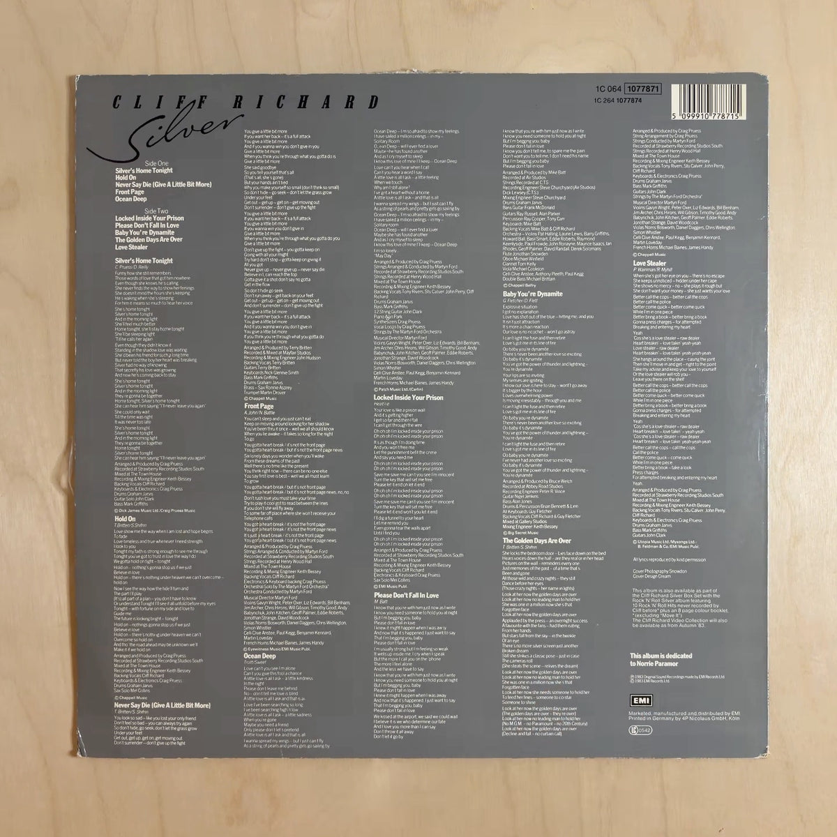 Cliff Richard – Silver