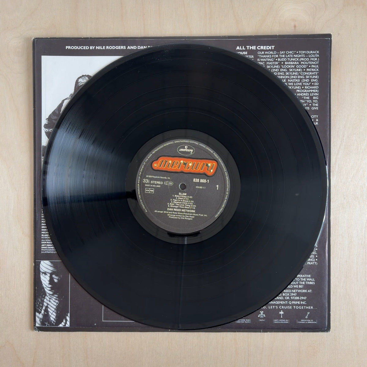 Dan Reed Network – Slam – record label